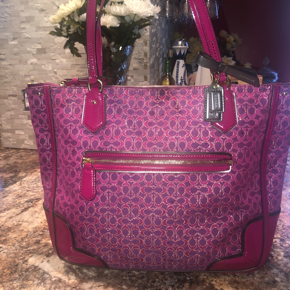 Coach signature bag
